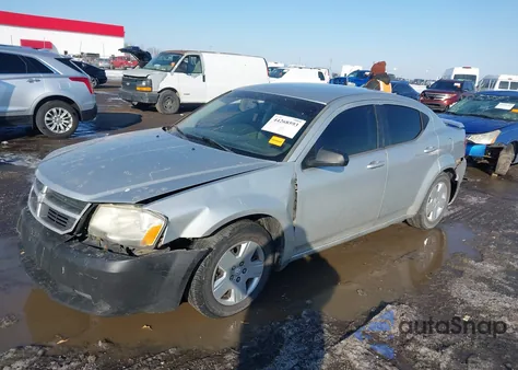 2008 Dodge Avenger Se from USA, damaged, VIN 1B3LC46K18N184210